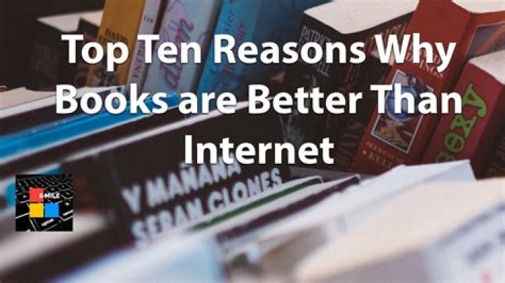 Why books are better than technology?