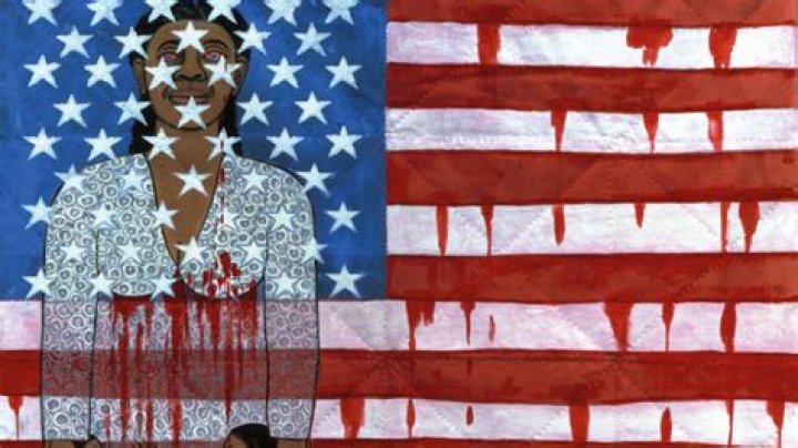 Why did Faith Ringgold paint God Bless America?