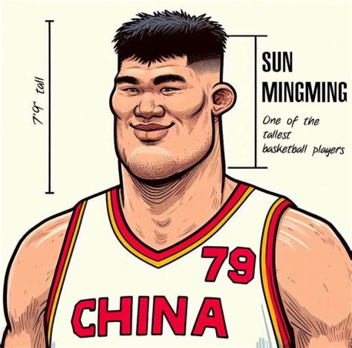 Why did Sun Mingming play in the NBA?