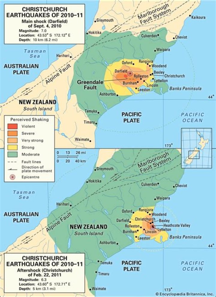 Why did the February 2010 earthquake happen?