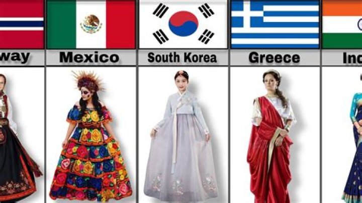 Why do different member countries have different national costumes?
