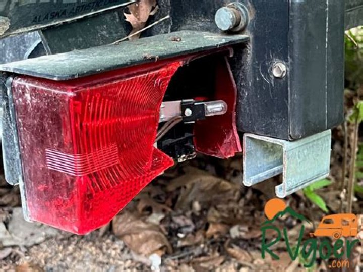 Why do my trailer lights blink when truck is off?