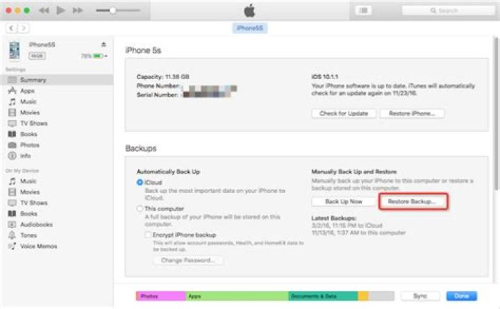 Why does iTunes backup fail?