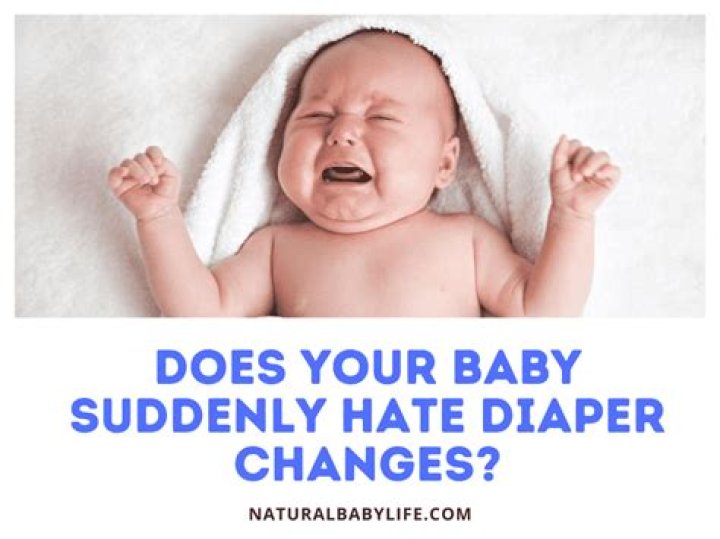Why does my baby suddenly hate diaper changes?