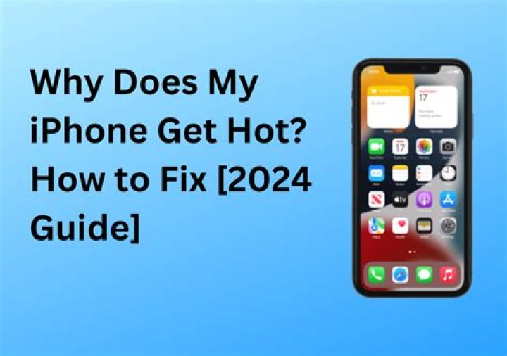 Why does my iPhone 5 get so hot?