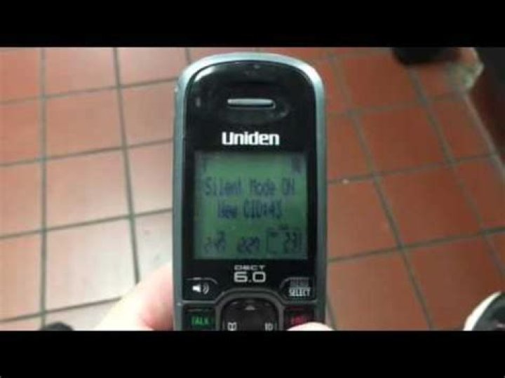 Why does my Uniden phone say out of range?