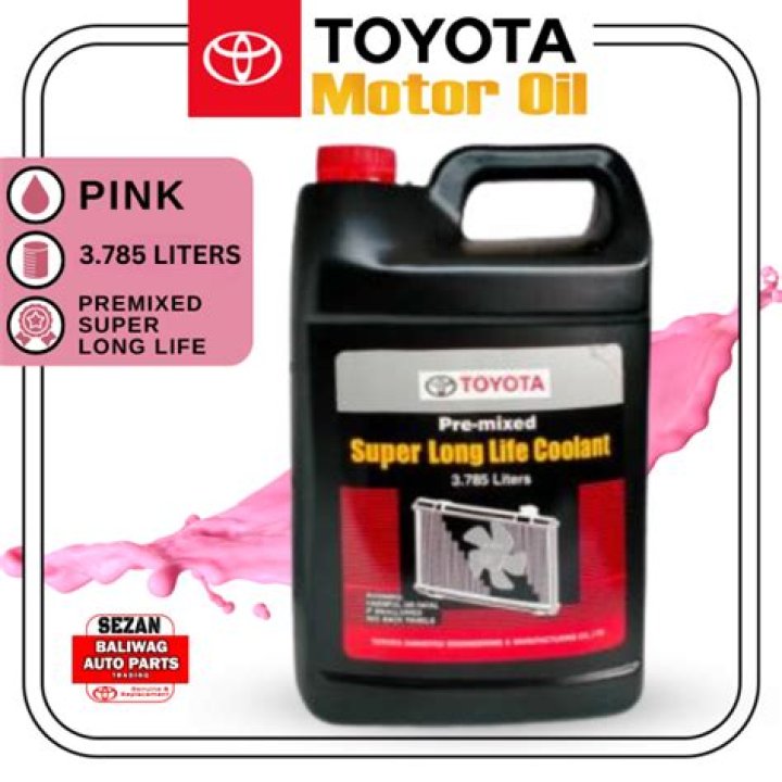 Why does Toyota use pink coolant?