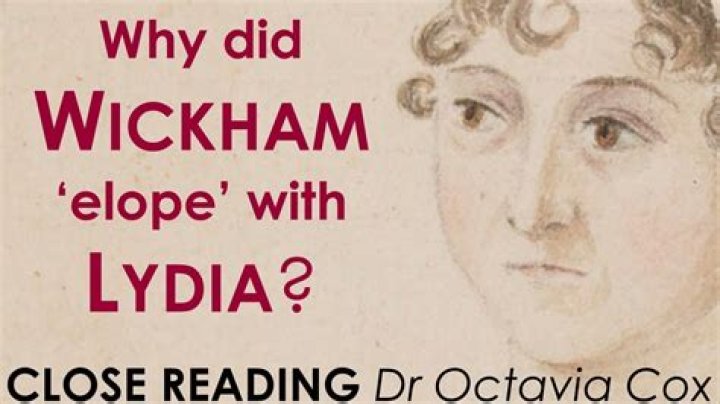Why does Wickham take Lydia?