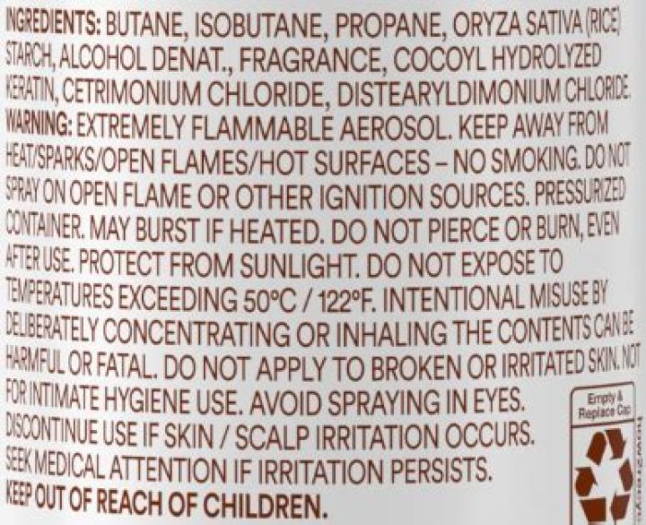 Why is Batiste dry shampoo bad?