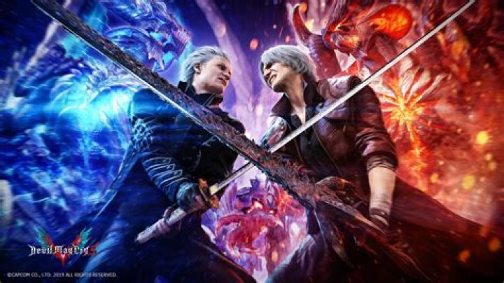 Why is Dante biting Virgil?