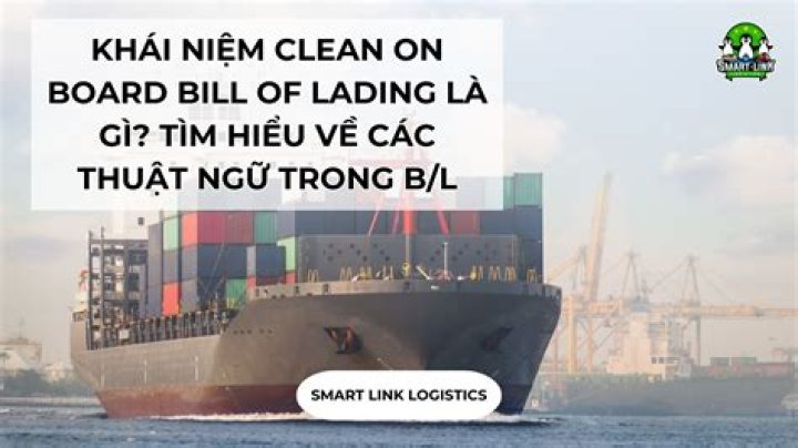 Why is it prohibited to declare clean on board in bl?