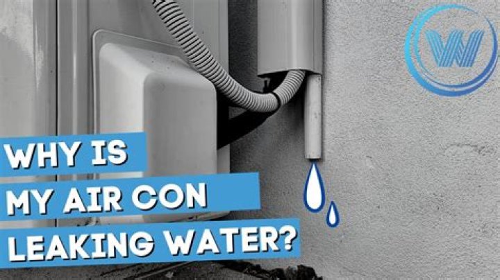 Why is my AC coil dripping water?