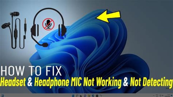 Why is my Bluetooth headset mic not working?