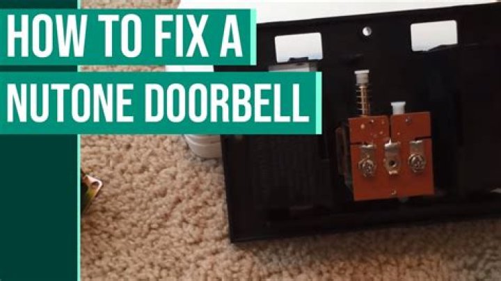 Why is my NuTone Doorbell not working?
