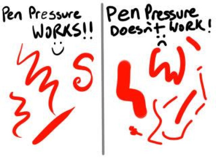 Why is my pen pressure not working in Sai?