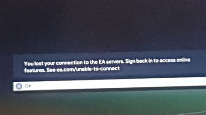 Why is my Playstation not connecting to EA servers?