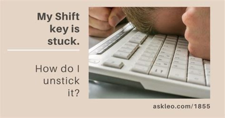 Why is my shift lock stuck?