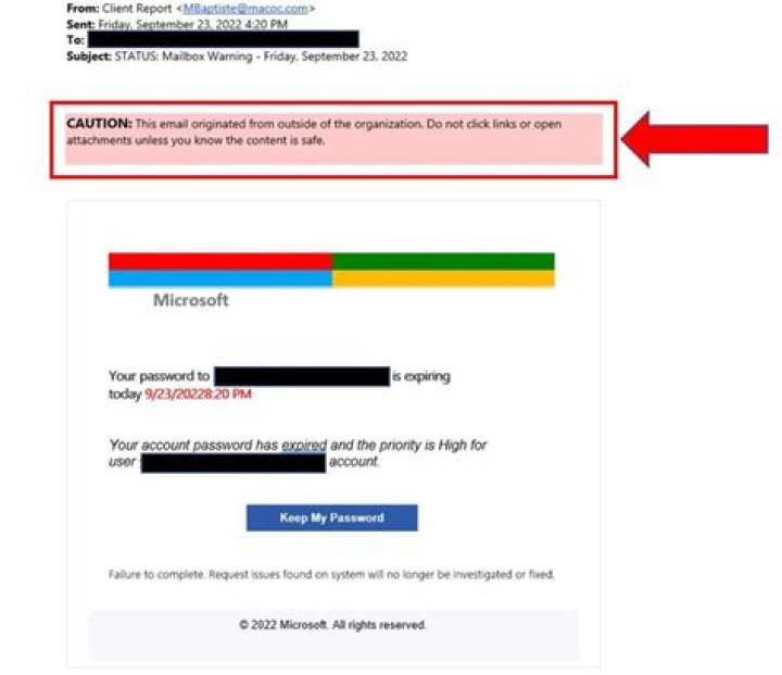 Why is my website blocked for phishing?
