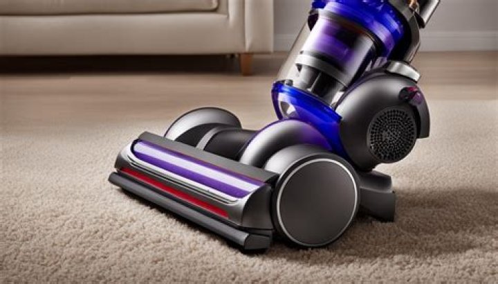 Why is the Dyson so hard to push on carpet?