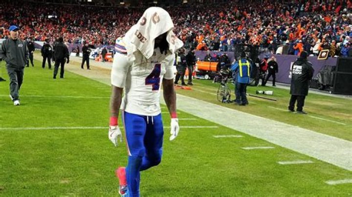 Why is Tre Davious white out?