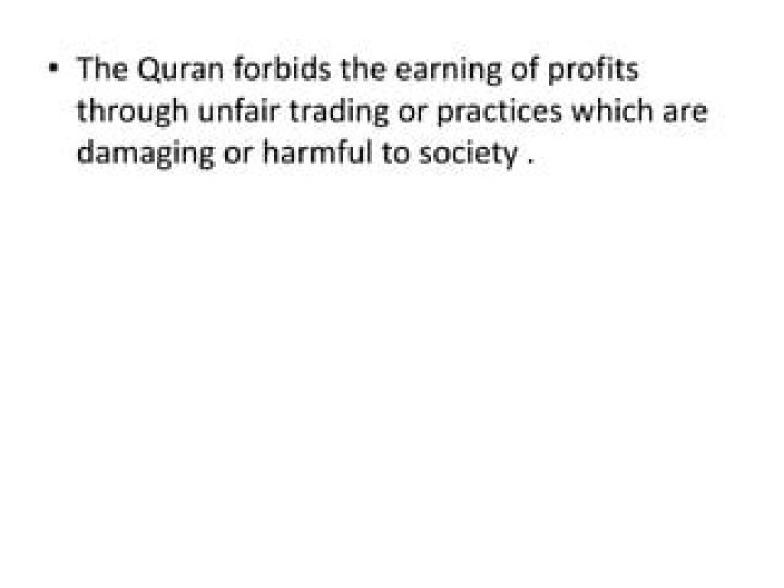 Why Islam encourages the earning of profits but forbids the charging of interest?