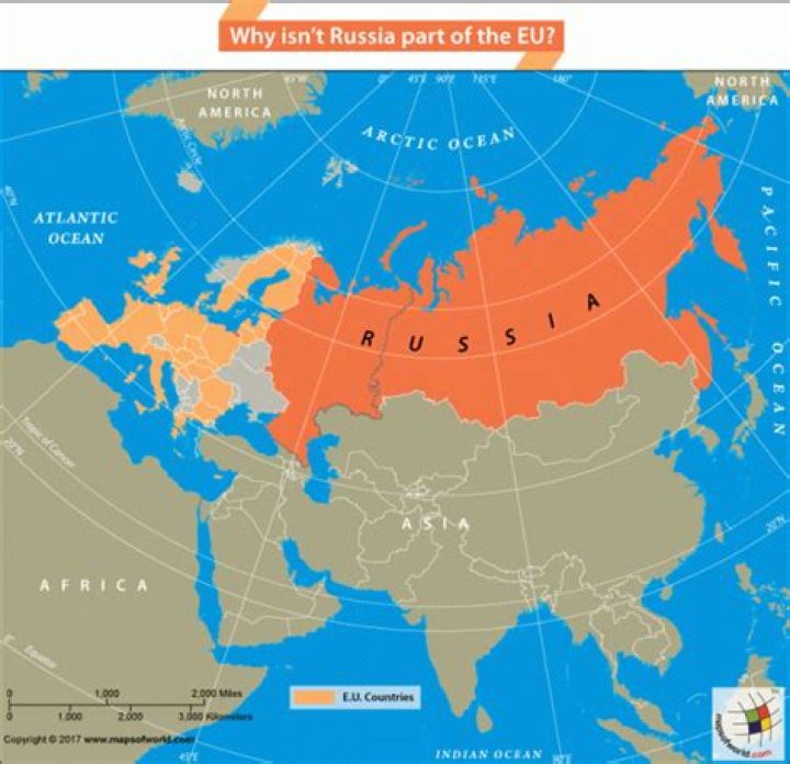Why Russia is not in European Union?