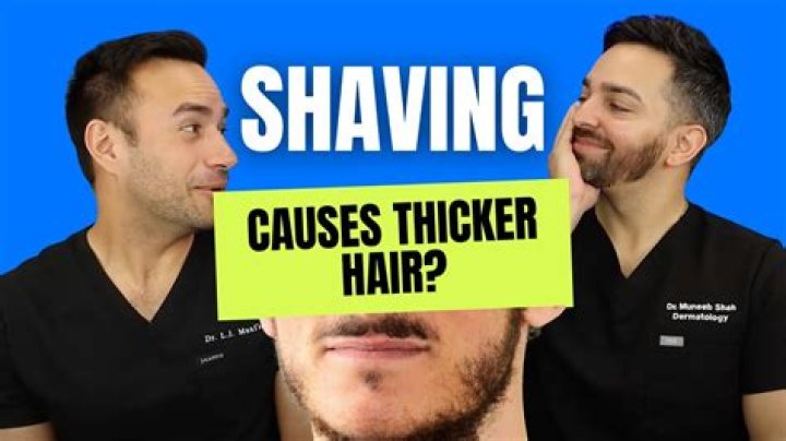 Will shaving cause more hair to grow?